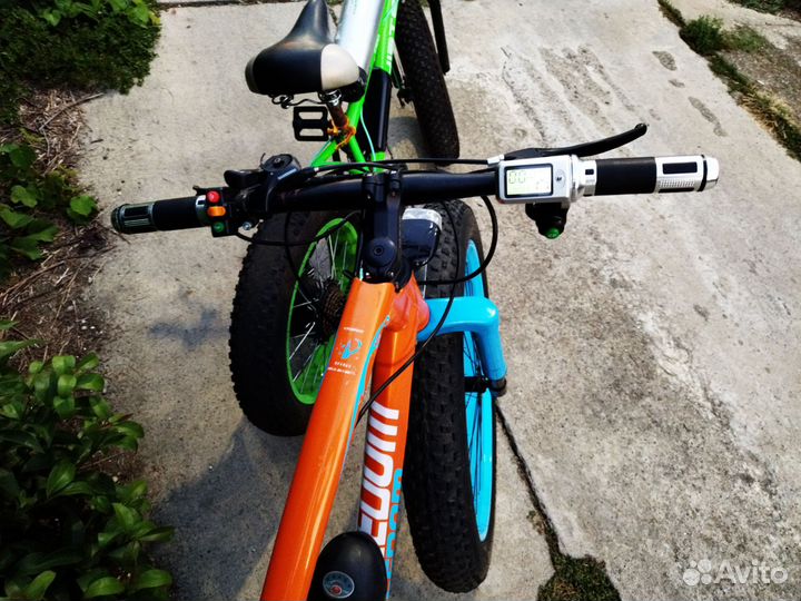 Электрический велосипед фетбайк