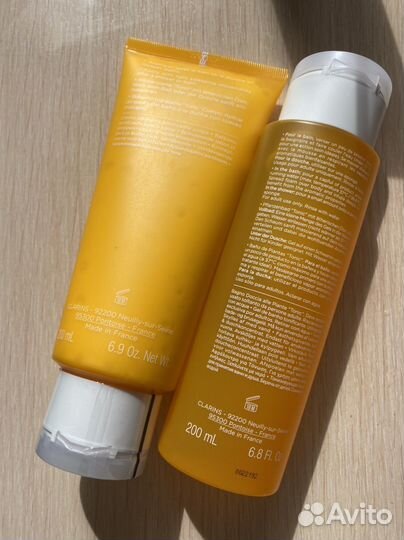 Clarins tonic с эфирными маслами 200ml