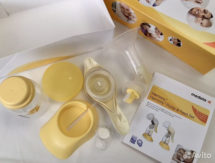 Молокоотсос ручной medela harmony