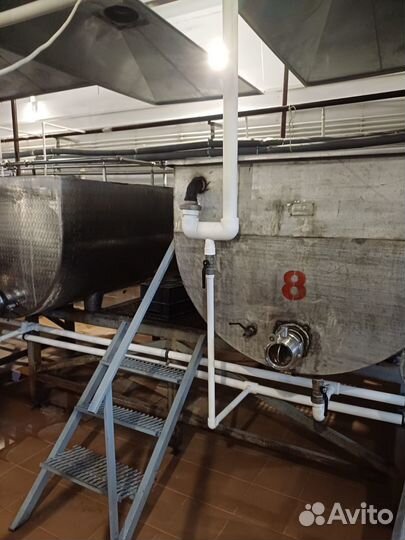 Ванны творожные нержавеющая втн-2,5