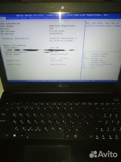 Asus x502c