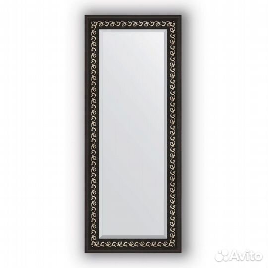 Зеркало Evoform Exclusive 135х55 Черный ардеко