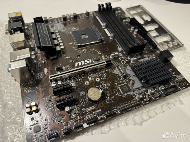 Материнская плата MSI b450m pro vdh plus