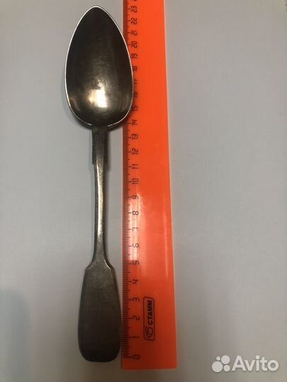Столовая серебряная царская ложка