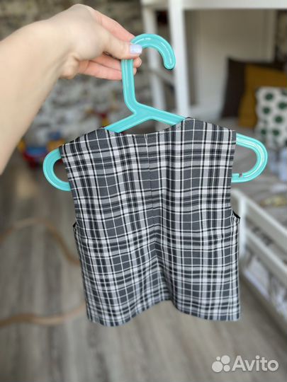 Костюм в клетку для мальчика