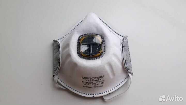 Маска респиратор 3м с клапаном