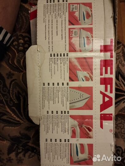 Утюг tefal новый Франция