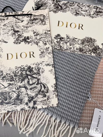 Палантин платок Dior 75*180