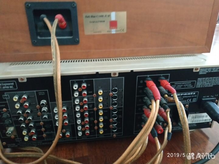 Усилитель Marantz SR5200 колонки Dali Blue