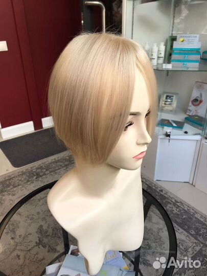 Накладка из натуральных волос