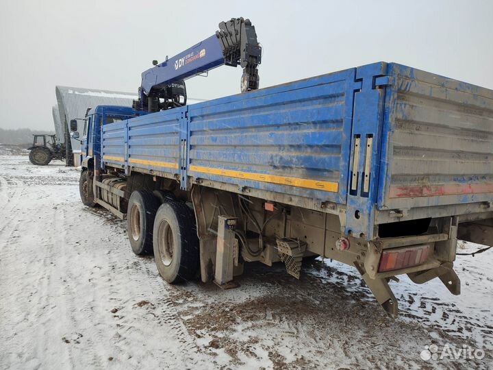 Шасси КАМАЗ 65117 с КМУ DongYang, 2021