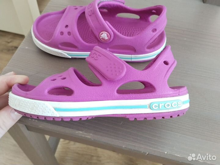 Crocs C8 сандали для девочки