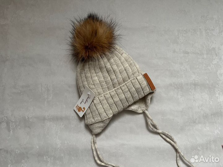 Шапка зимняя новая шерсть