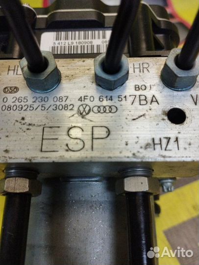 Блок abs Audi A6 универсал 2.8 CCE 2009