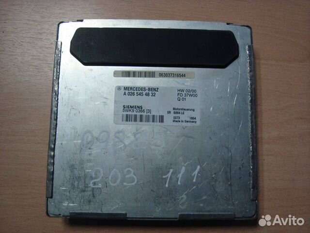 Блок управления W203 M111 A0265454832