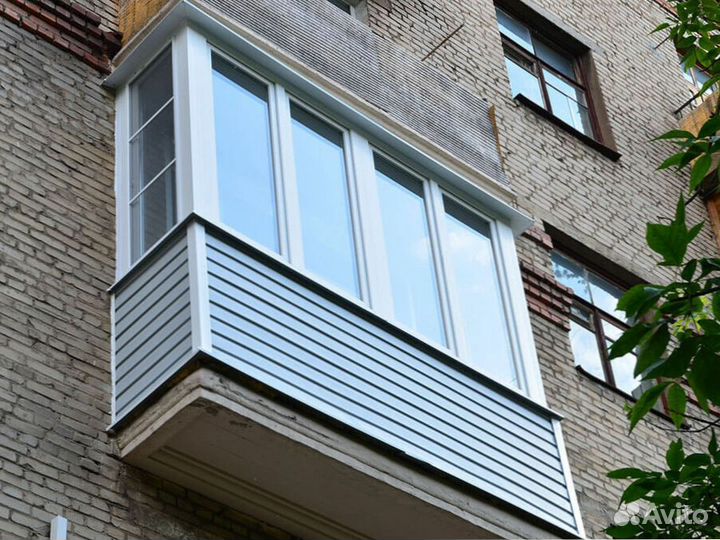 Остекление балконов и лоджий