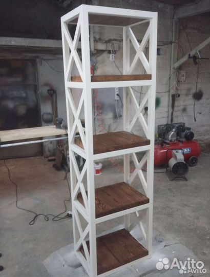 Полки стеллажи в стиле лофт