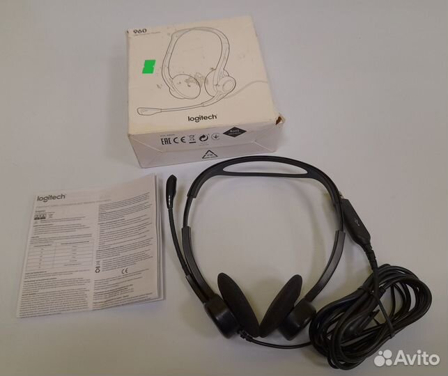 Гарнитура для пк Logitech 960 USB Headset