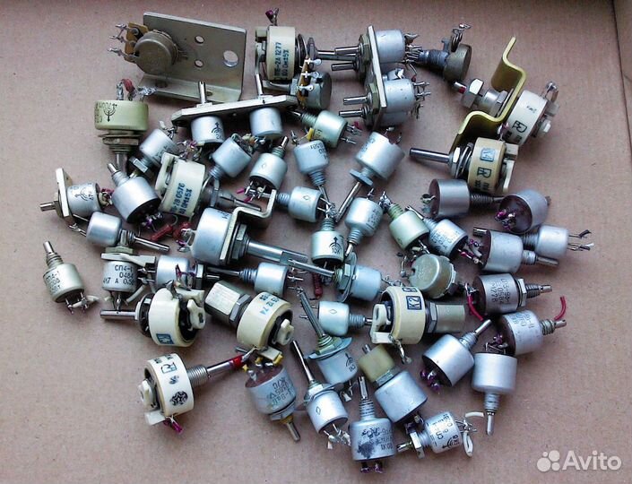 Резисторы переменные Б/У демонтаж