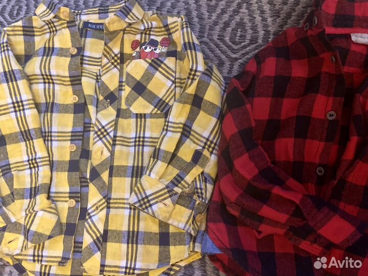 Пакет вещей для мальчика новые и бу (10 шт)