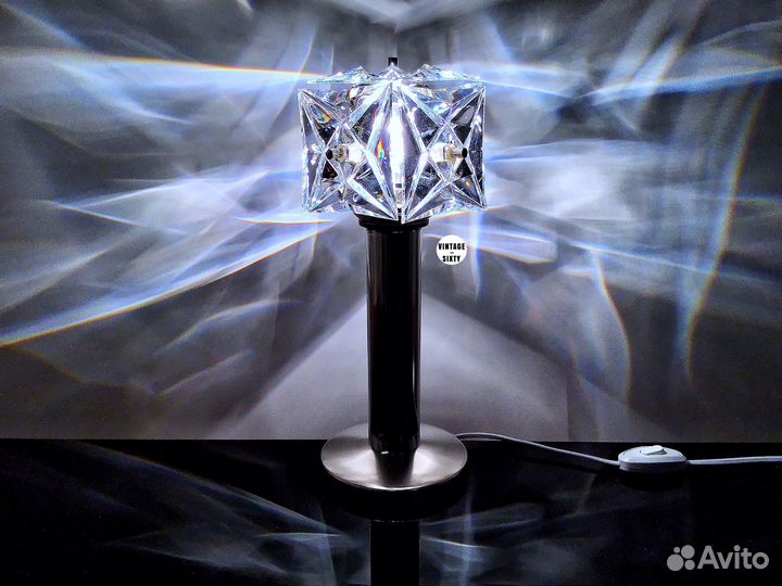 Светильник настольный хрустальный СССР