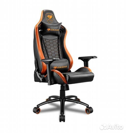 Кресло компьютерное игровое Cougar outrider S Blac