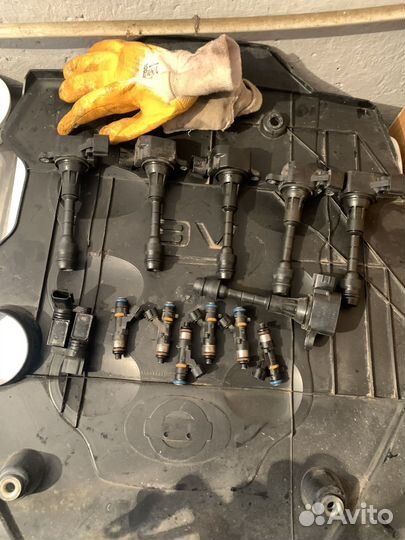 Двигатель nissan fuga vq3.5de