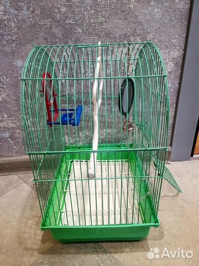Клетка для волнистого попугая или канарейки