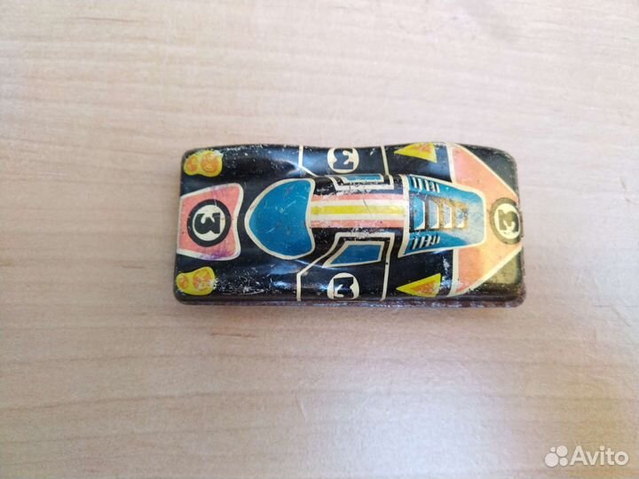 Гоночная машинка игрушка СССР