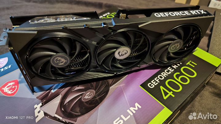 RTX 4060TI MSI gaming x Slim 16g
