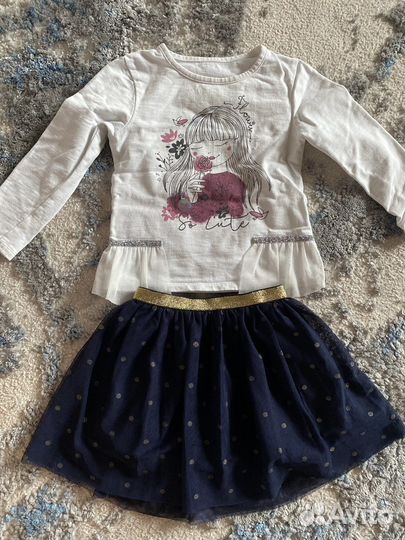 Вещи пакетом на девочку