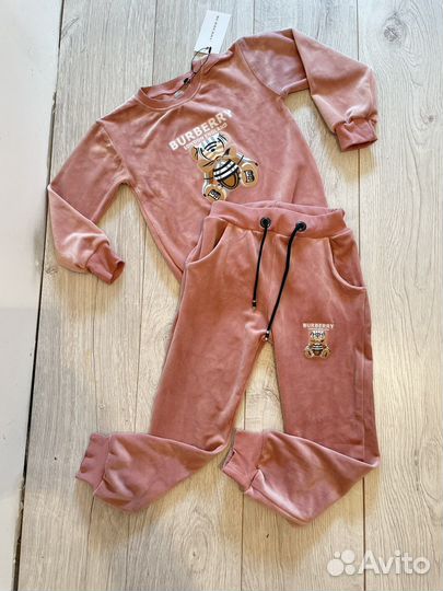 Велюровый костюм