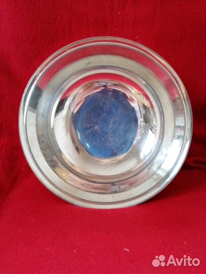 Салатник, блюдо немецкое глубокого серебрения