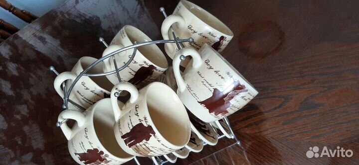 Чашки для кофе,комплект