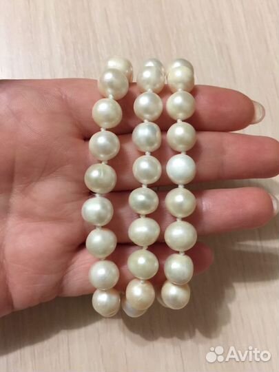 Жемчуг натуральный бусины