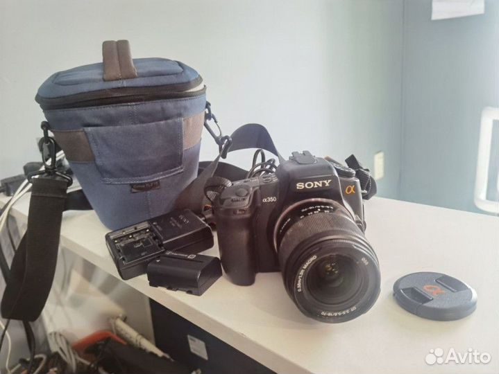 Зеркальный фотоаппарат Sony A350 Kit