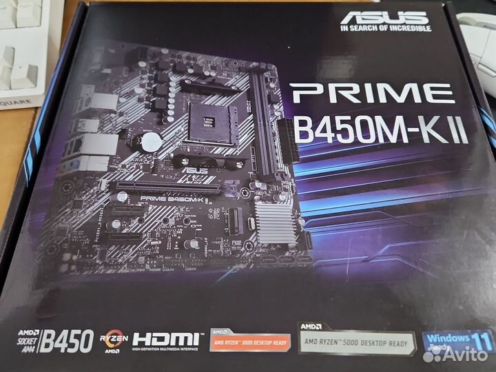 Asus prime b450m-k ii