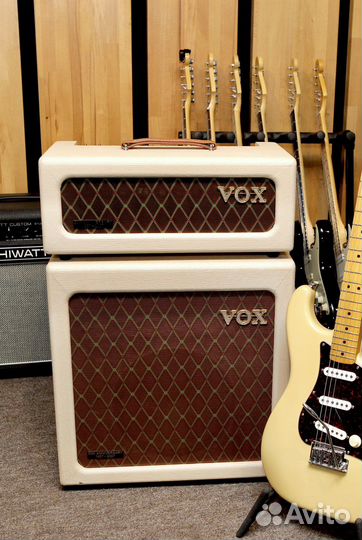 Ламповый гитарный усилитель VOX с кабинетом
