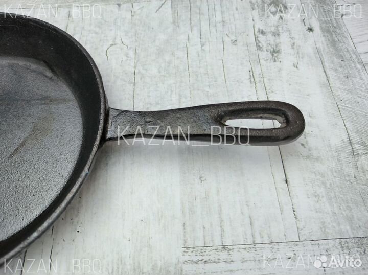 Сковорода чугунная с ручкой