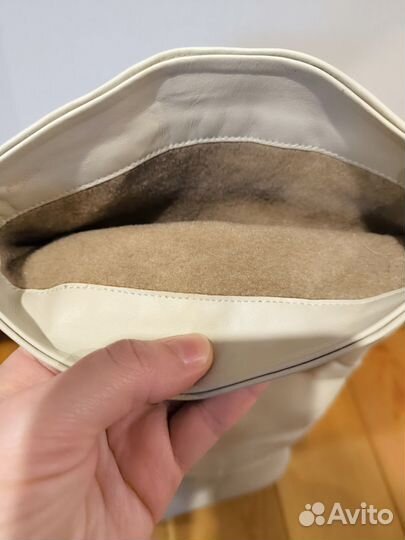 Кожаные сапоги трубы