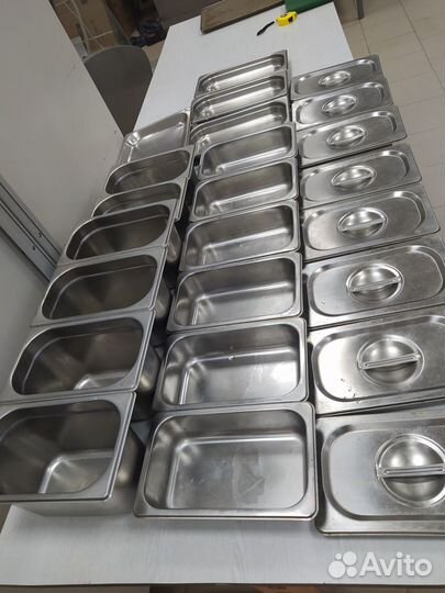 Гастроемкости из нержавеющей стали GN 1/4