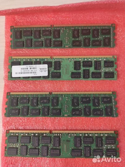 Оперативная память ddr3 REG ECC 1866 2 планки 16gb