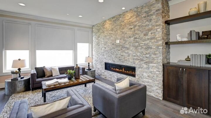 Штора рулонная Блэкаут Шалюр 120x160 см белый