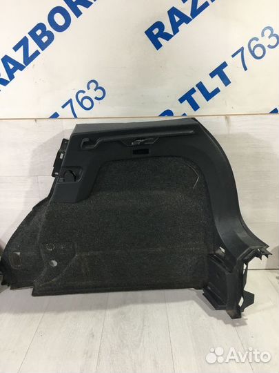 Обшивка багажника volkswagen polo 5 1.4 мт хетчбек