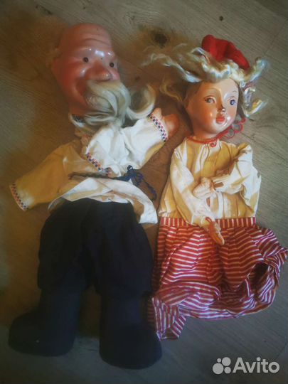 Кукольный театр игрушки на руку СССР