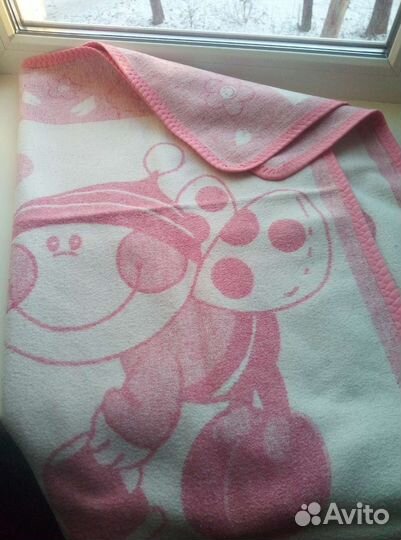 Одеяло байковое детское 140х90