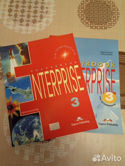 Enterprise 1, 2, 3 учебники английский