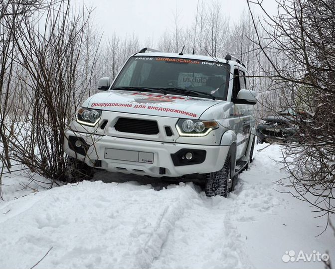 Бампер авс-Дизайн передний UAZ Патриот/Пикап/Карго