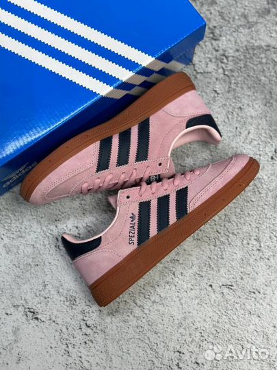 Кеды Adidas Spezial розовые арт:436