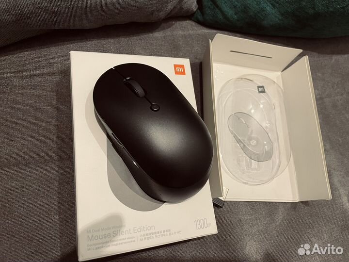 Бесшумная беспроводная мышь xiaomi 1300